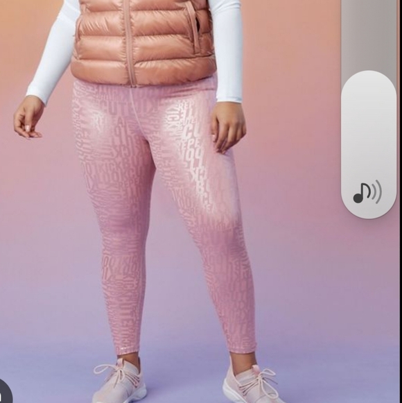 Fabletics Define Powerhold* High Waisted Mauve Pink Leggings Sz 3X EUC - Picture 2 of 5